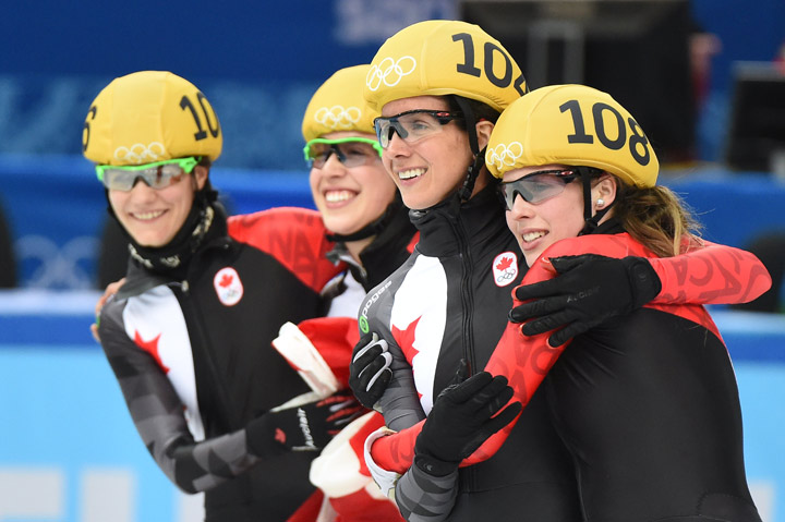 Canada's relay team wins silver