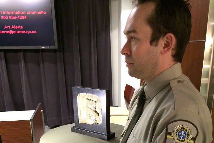 An artifact stolen from the Montreal Museum of Fine Arts in 2011 has been returned to the museum.