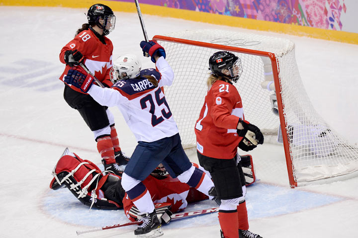 Canada vs USA: Women’s Olympic hockey gold medal game
