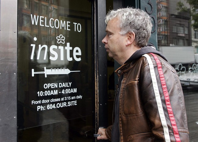 Vancouver’s Insite facility.