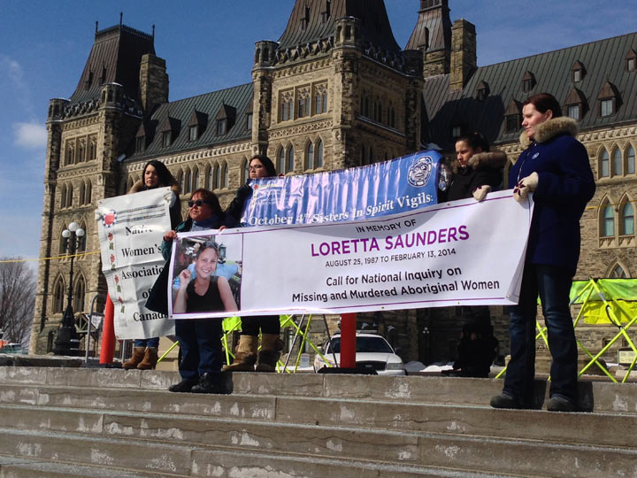 Loretta Saunders vigil