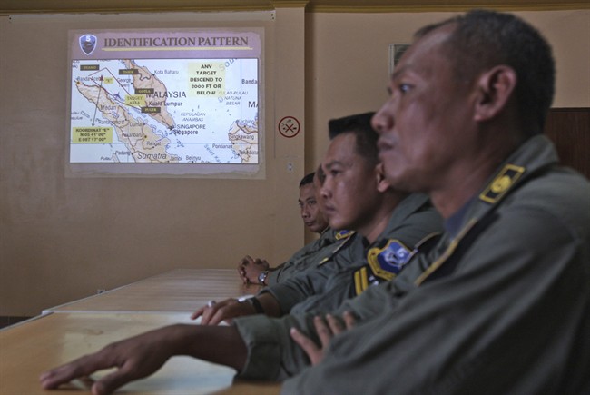 Malaysia Airlines missing plane search