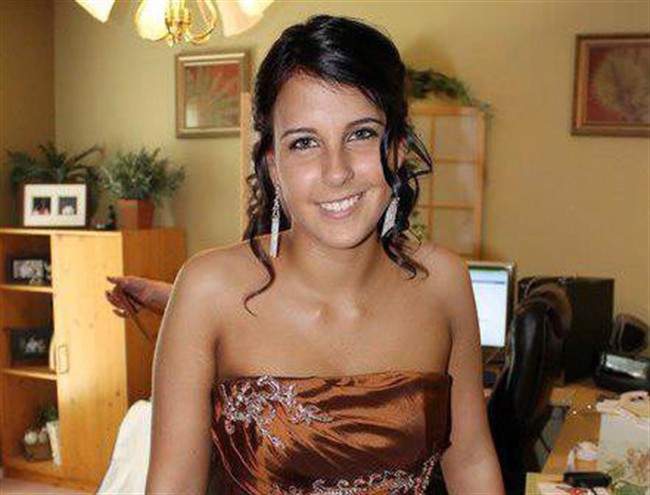 Armstrong teen Taylor Van Diest was killed Halloween night 2011.