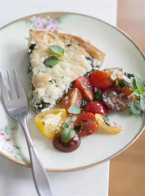 Mother's Day tart that's part quiche part lasagna