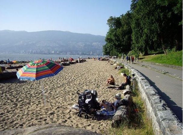 Third Beach in Vancouver.