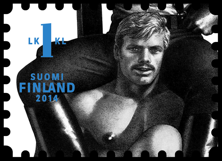 Stamps featuring the work of Touko Laaksonen will be released this fall in Finland.