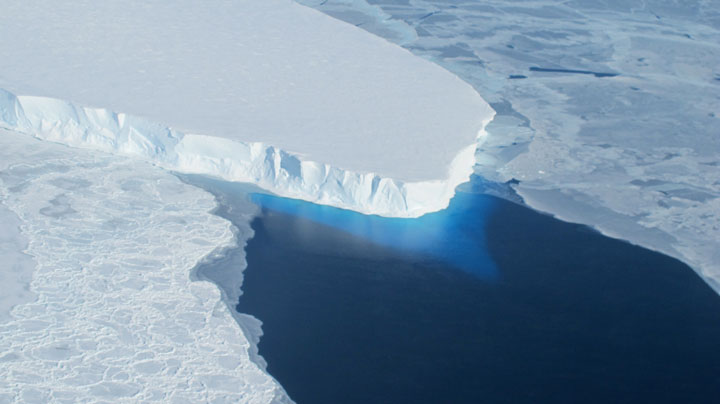Thwaites Glacier, Antarctica. 