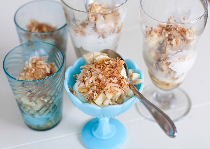 This Apr. 14, 2014 photo shows a bee sting parfait for ice cream season in Concord, N.H. Boutique scoop shops and artisanal producers have flooded the ice cream landscape during the last five to 10 years, introducing audiences to a wider range of flavors and textures. 