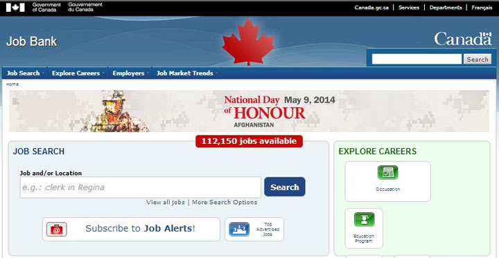 Online job bank
