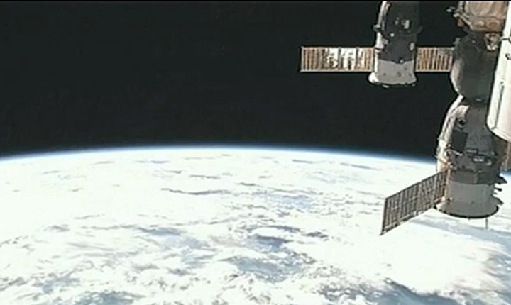 NASA has launched four commercial HD cameras aboard the International Space Station to stream live video of Earth from space. 