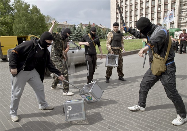 Ukraine holds the first round of presidential elections Sunday in a vote seen as crucial to restoring order in the country