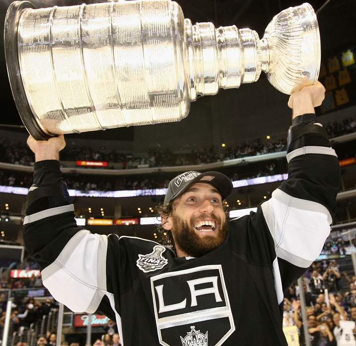 A Saskatchewan mother who was in the stands when the Los Angeles Kings won the Stanley Cup on Friday says there's no greater feeling for a parent.