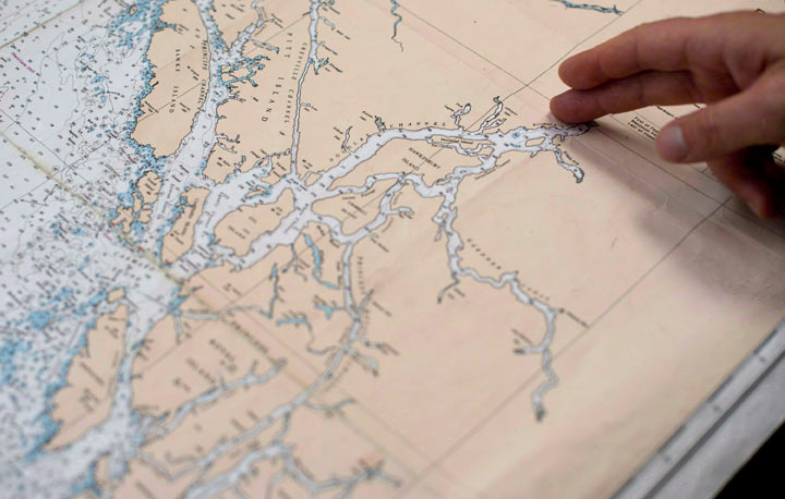 Northern Gateway route