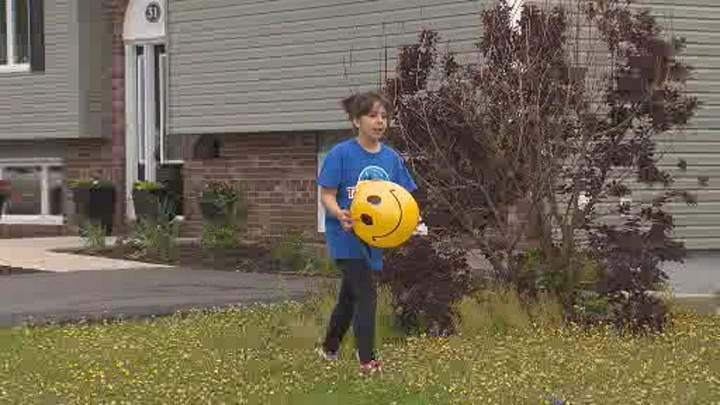 Audrey Barrett-Couvrette, 10, was diagnosed with asthma when she was five years old.