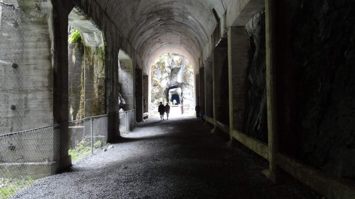 File photo of the Othello Tunnels near Hope, B.C.