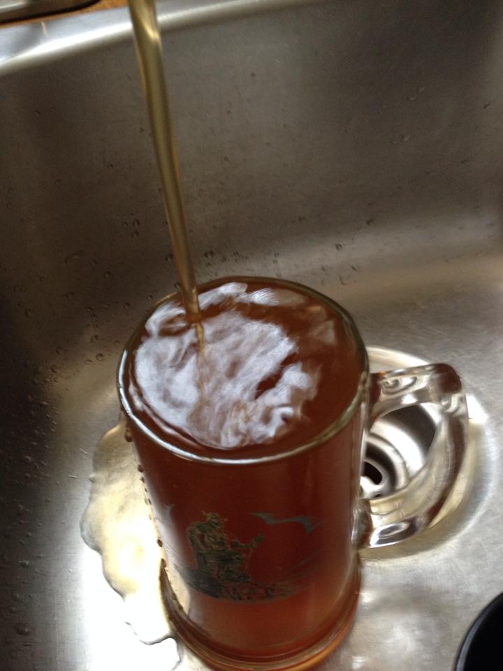 Winnipeg brown water