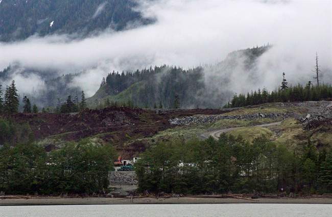 B.C Environment Minister George Heyman is downplaying a rift with the B.C. Green Party even though Green Leader Andrew Weaver is threatening topple the government because of LNG. Seen here is a LNG project in Kitimat, B.C.