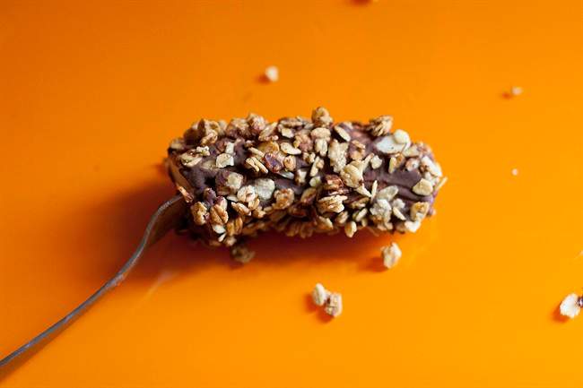 A healthy afterschool snack that eats like a treat
