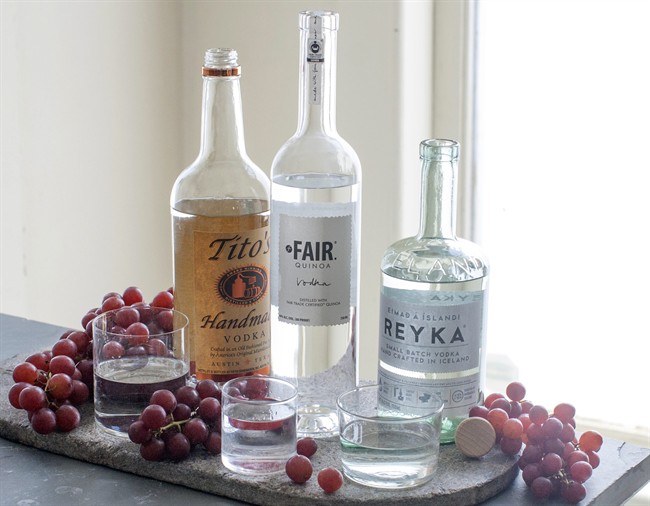 New high-end products distill essence of vodka