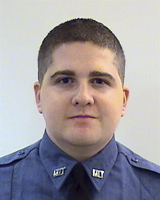 This undated file photo provided by the Middlesex District Attorney\’s Office shows Massachusetts Institute of Technology Police Officer Sean Collier, 26, of Somerville, Mass., who was shot to death Thursday, April 18, 2013.