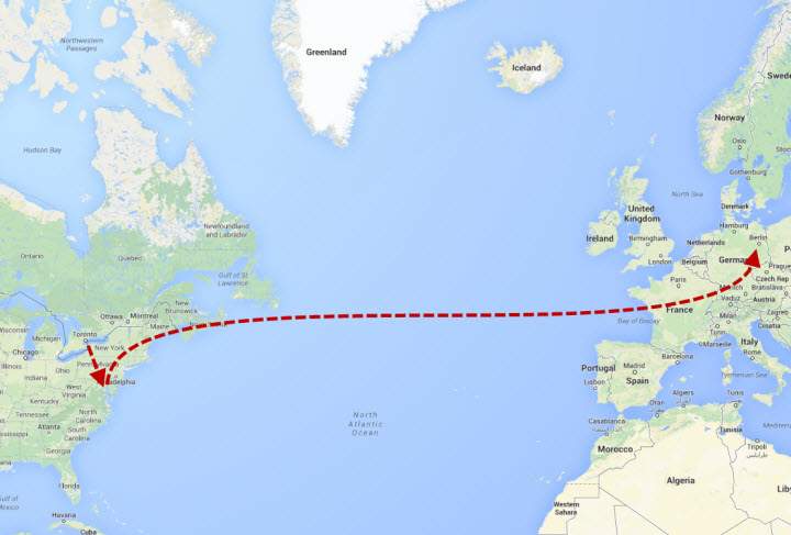 Toronto to Washington to Berlin