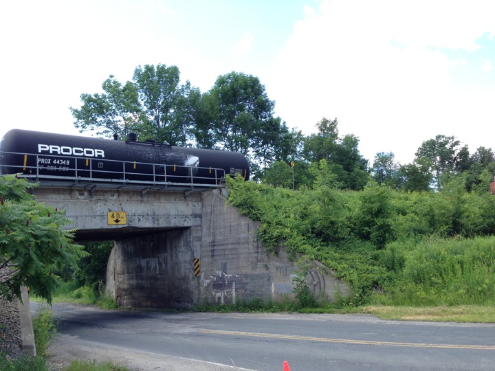 VIA Rail service was disruptioned after a 26-car CN freight train derailed in Brockville, Ont. on July 10, 2014.