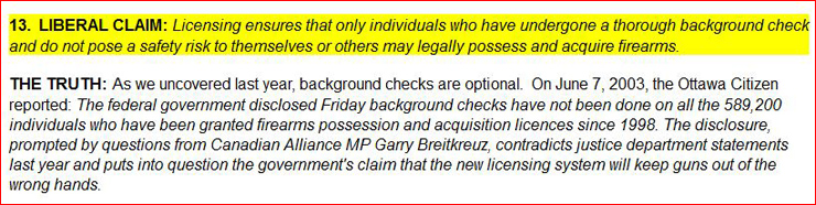 How many gun licence character references get called? RCMP isn’t sure - image