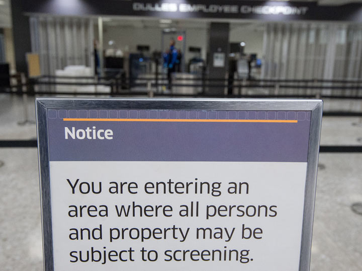 Airport screening