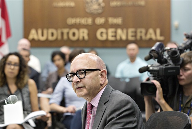 Alberta auditor general Merwan Saher. 