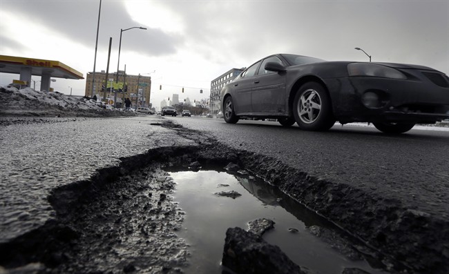 potholes