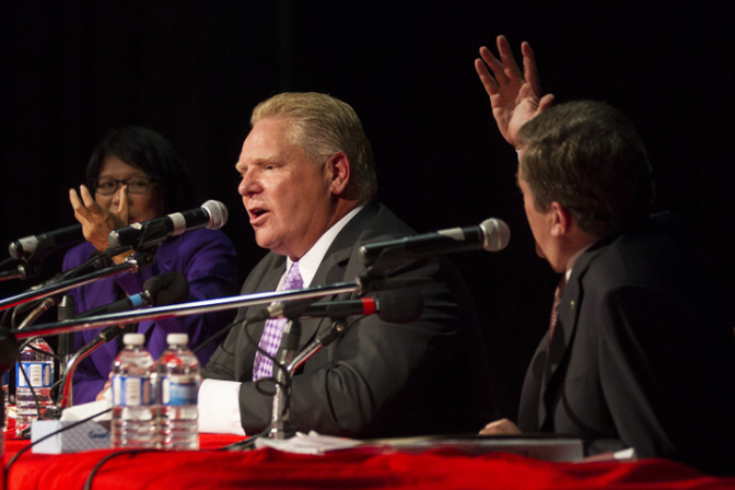 Toronto election debate