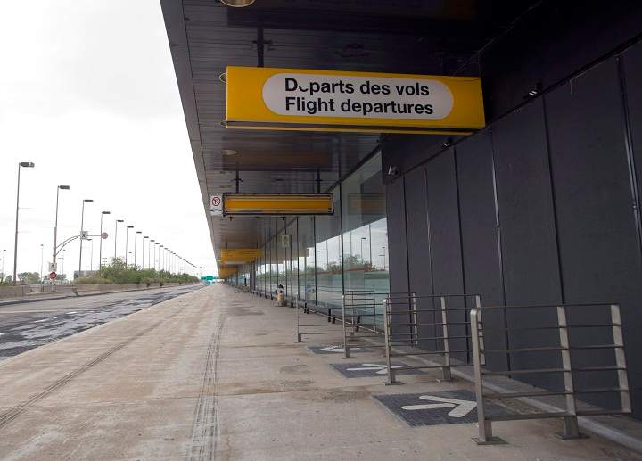 Mirabel airport's deserted passenger terminal is picctured Wednesday, September 17, 2014 in Mirabel, Que..