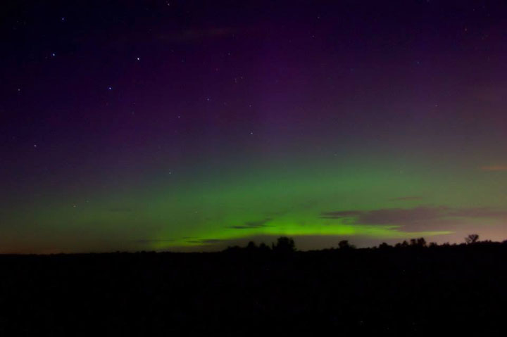 Aurora seen west of Ottawa.