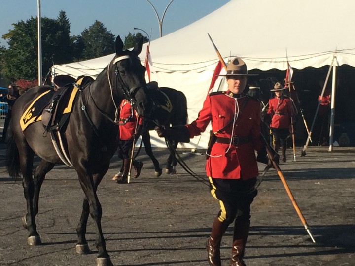 The RCMP musical ride.