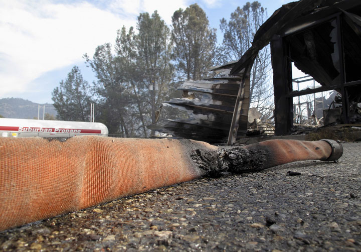 Yosemite wildfire