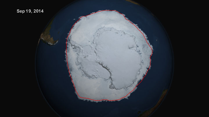 Antarctic ice