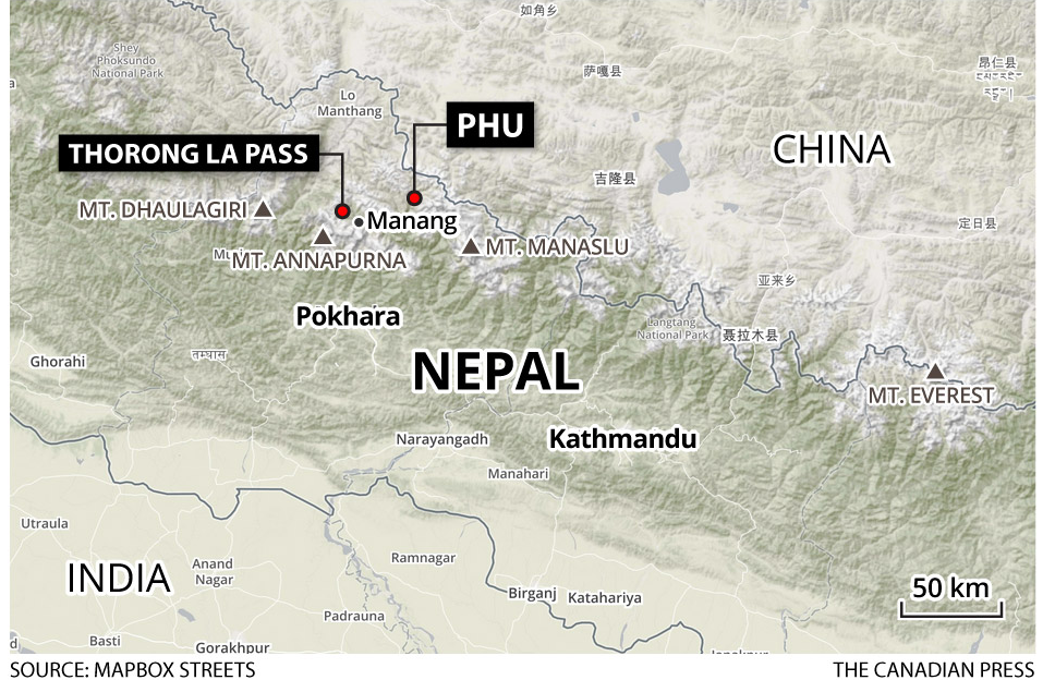 B.C. nurse one of the four Canadians killed by an avalanche in Nepal - image