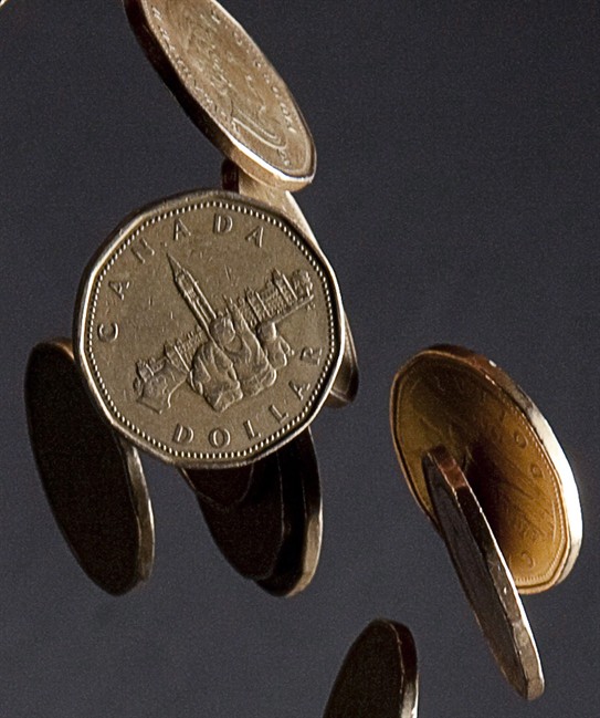The Canadian dollar has been falling in tandem with world oil prices this fall.
