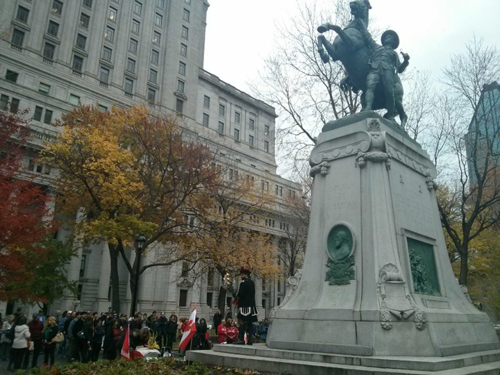 Vigil in Dorchester Square