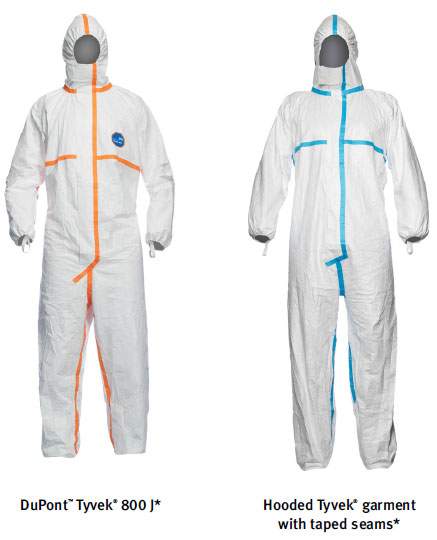 DuPont protective gear against Ebola fight