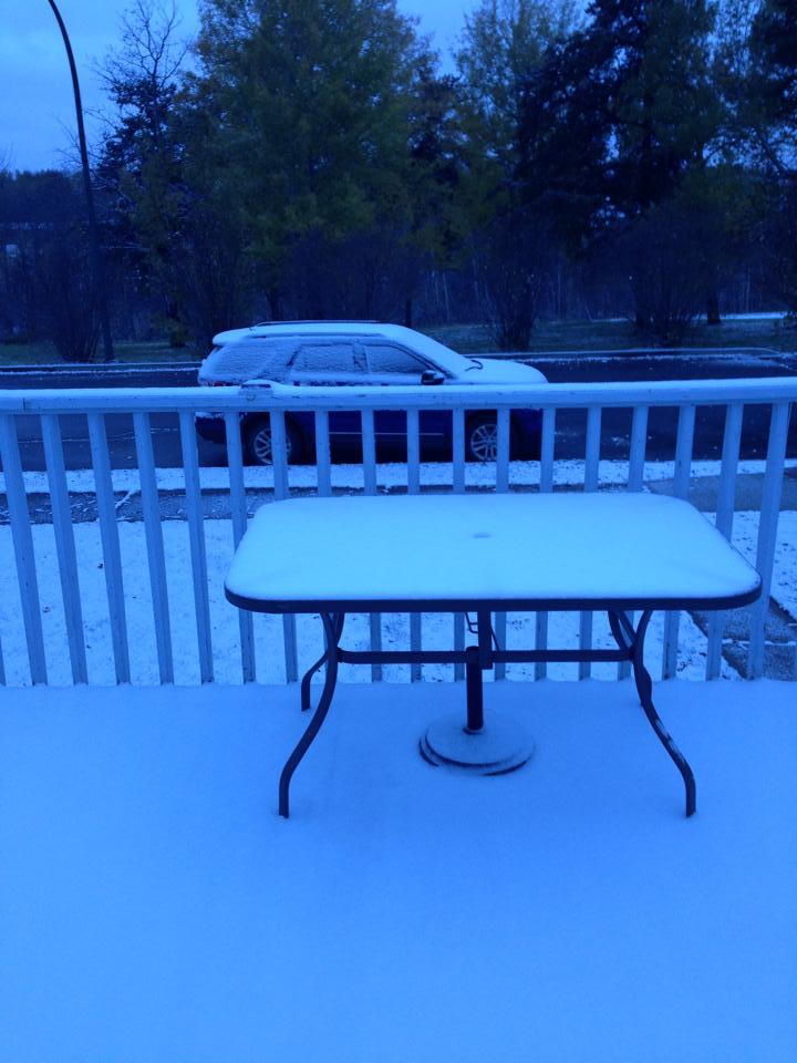 Flin Flon snow Manitoba