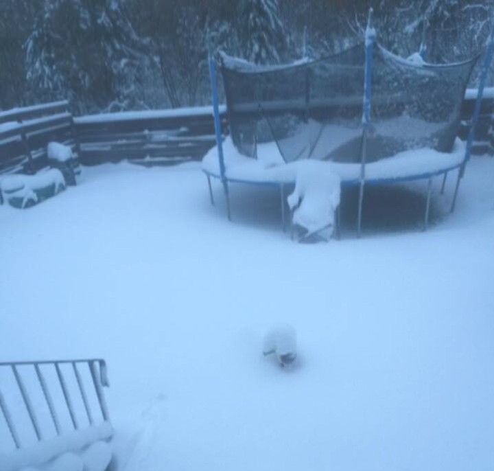 Gillam Manitoba snow