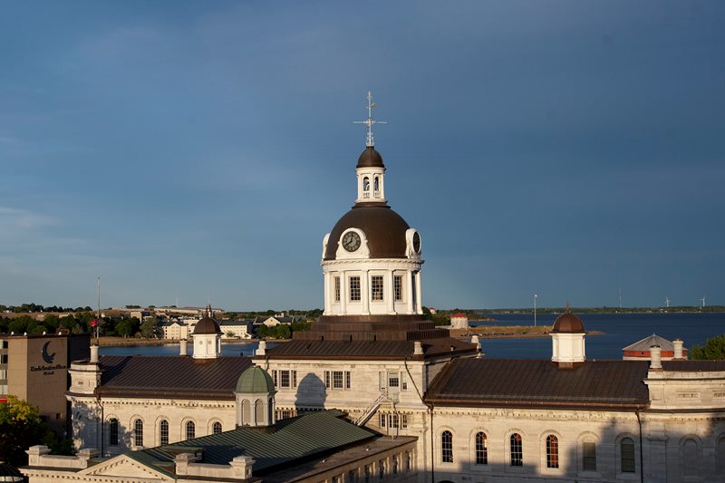 Kingston City hall during sunset in downtown Kingston, Ontario, on July 19, 2012. 