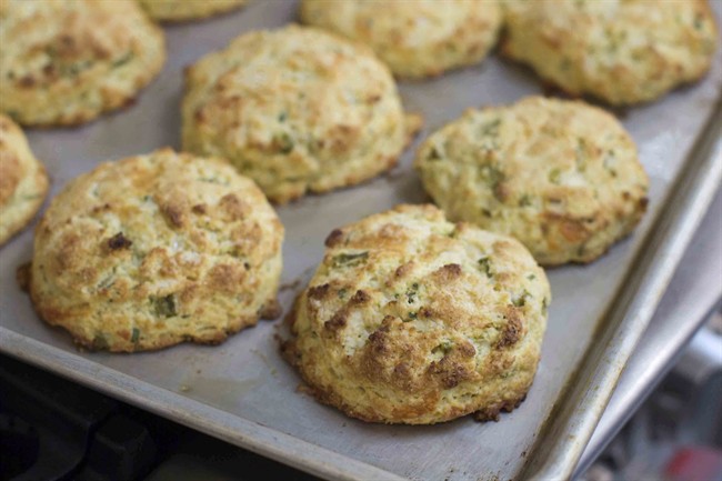 A do-ahead cornmeal biscuit to sop up your gravy