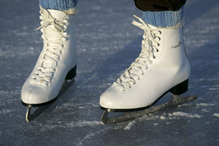 FILE: Skates on ice.
