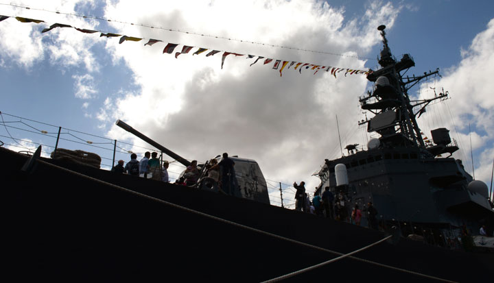Australia has dispatched at least three of its warships to intercept a Russian flotilla that is bound for the G20 summit in Brisbane, according to a report.