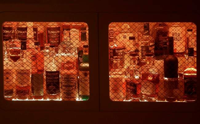 Old-fashioned whiskey pub crawl