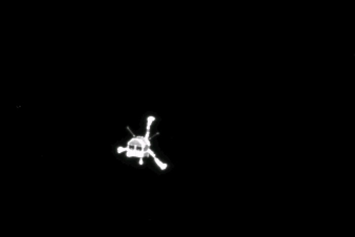 Philae landing