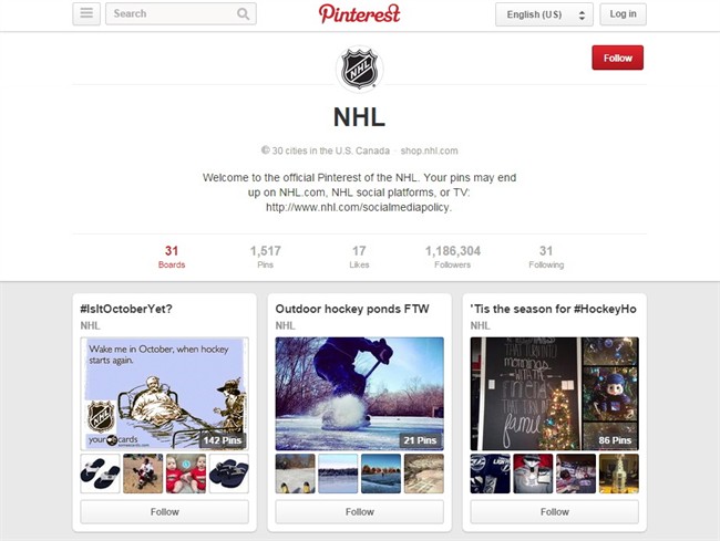 Pinterest looks to hockey beer for growth in Canada