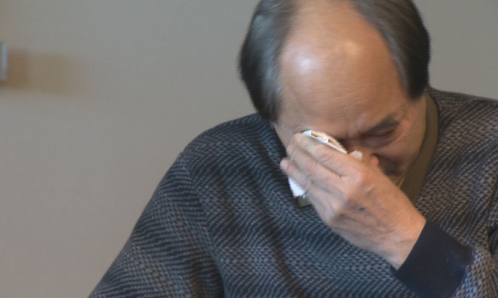 Nearly a week after Luka Magnotta was convicted of murdering his son, the father of Jun Lin held an emotional press conference on December 29, 2014.